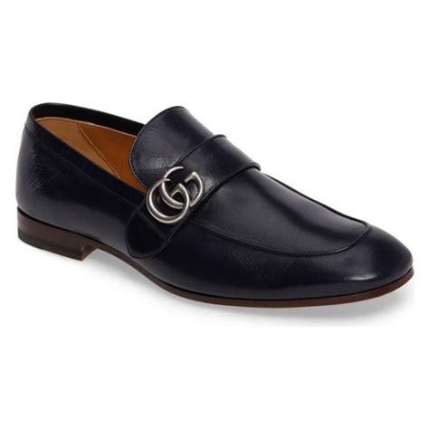 gucci donnie bit loafer blue|gucci rubber sole loafer.